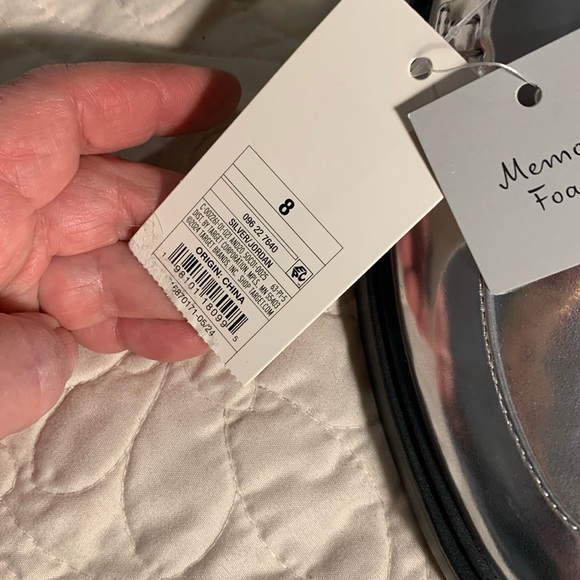 Metallic loafers NWT - Picture 11 of 11